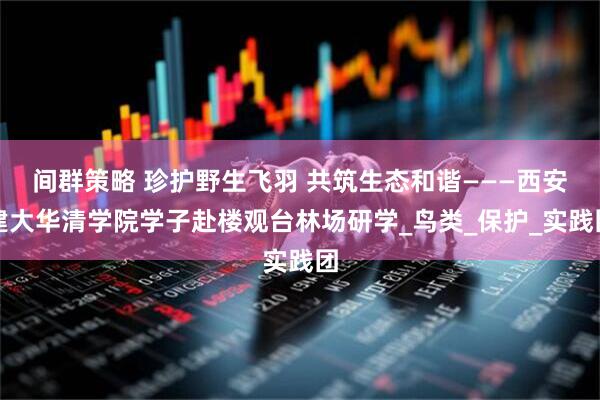 间群策略 珍护野生飞羽 共筑生态和谐———西安建大华清学院学子赴楼观台林场研学_鸟类_保护_实践团